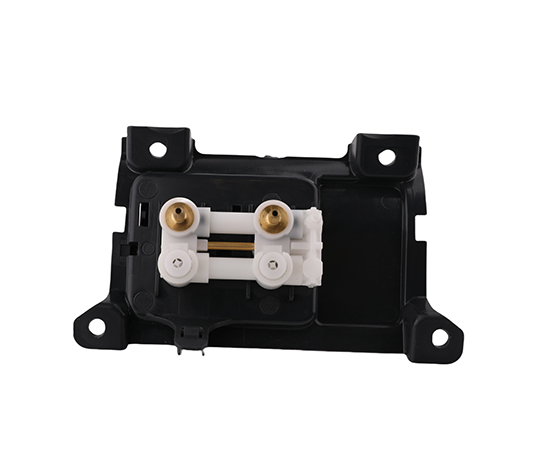 Front passenger lumbar support valve assembly