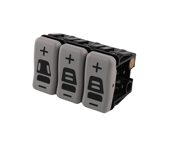 Waist support triple valve (right side)