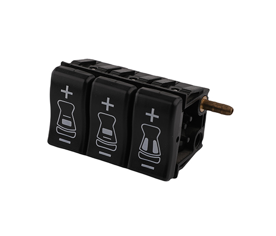 Waist support triple valve