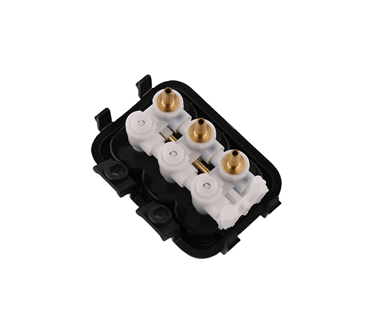 Waist support triple valve