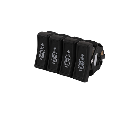 Waist support four-way valve