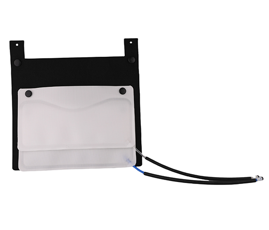 Waist support airbag