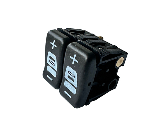 Waist support double valve