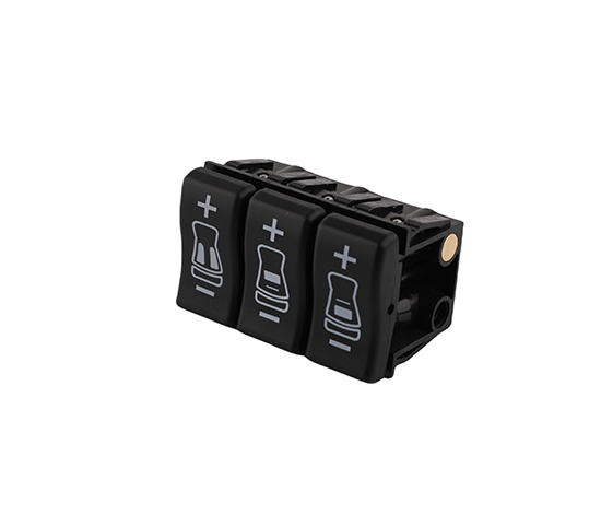 Waist support triple valve