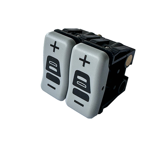 Waist support double valve