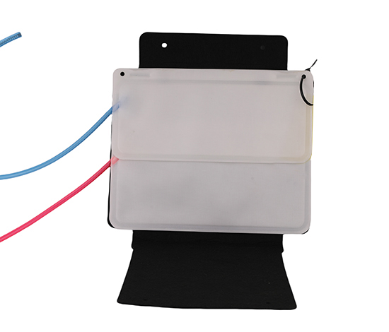 Waist support airbag